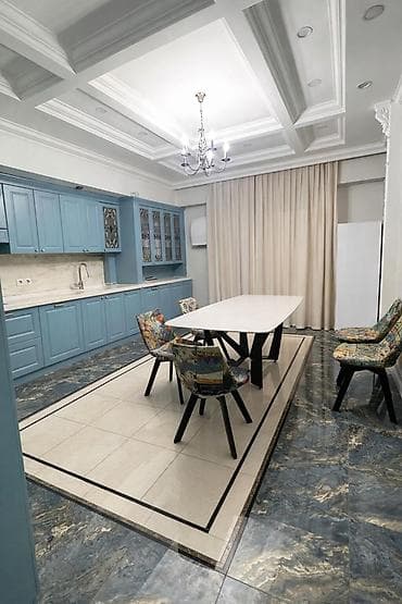 osh flat: 4 комнаты, 156 м², Дордой Плаза ТРЦ Элитка, 5 этаж, Евроремонт — 6