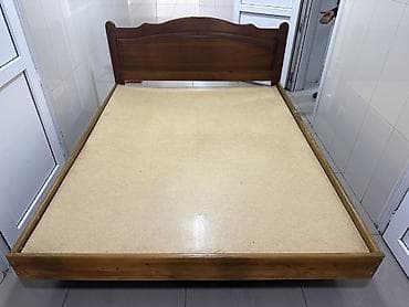 Матрастар: Эки кишилик керебет, Колдонулган, Каркассыз матрас, узуну - 200 см — 1