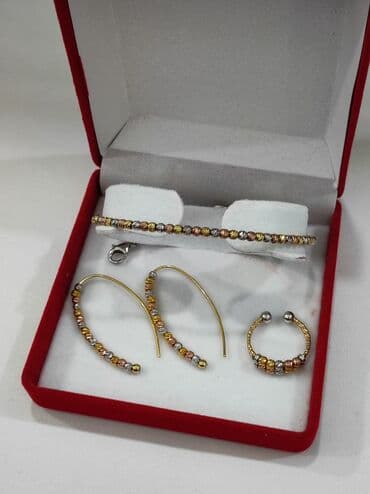 свадебные наборы ручной: Серебряный Набор+ Браслет Дизайн Италия Дорика Для заказа пишите на — 3