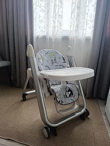 купить стул для кормления: Стульчик для кормления с регулируемой спинкой и высотой. Особенности — 2