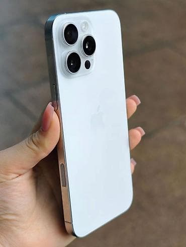 IPhone 16 Pro Max, 256 ГБ, Белый, 89 %
