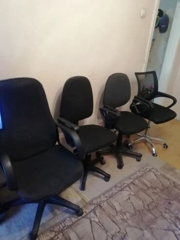 купить компьютерное кресло: Офисное кресло, Б/у, С колесиками, Самовывоз — 2