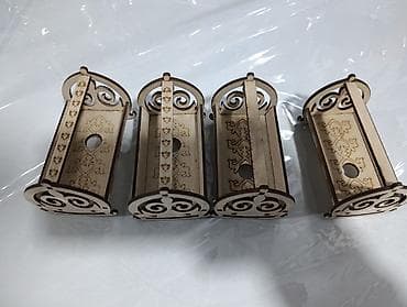 coffee table: Декоративный Бешик - Материал: шлифованная фанера лазерной резки. - — 3