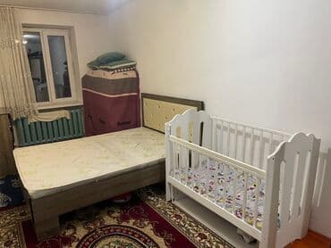 2 комнаты собственник без подселения с мебелью полностью: 2 бөлмө, Толугу менен эмереги бар — 2