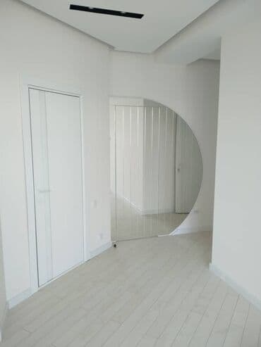 деревянные фасады кухонной мебели: Межкомнатная глухая дверь, Дерево, Двустворчатая, цвет - Белый — 6