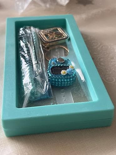 зикр ринг тасбих: Подарочный набор в бирюзовом цвете для зикра/намаза Состав: - — 4