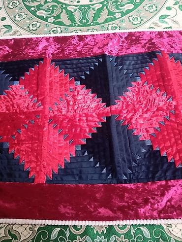 Покрывало для кровати, Фактурный