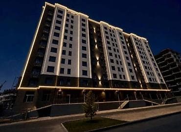Недвижимость: 1 комната, 53 м², Асанбай мкр Элитка, 8 этаж, ПСО (под самоотделку) — 1