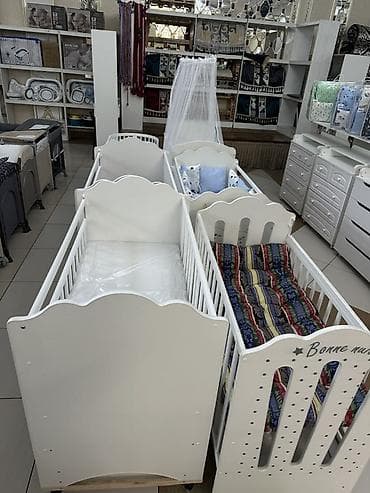 Детская кровать трансформер, Другой тип, цвет - Белый