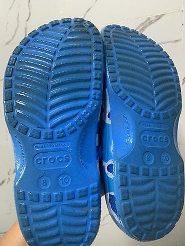 crocs bape: Сабо, 42, Crocs, Б/у, цвет - Синий, Самовывоз, Платная доставка — 6