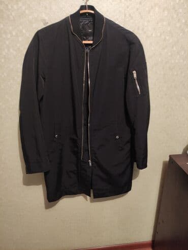 tech fleese: Продаю ветровку - бомбер длинный,покупал в Корее за 6000сом,одевал — 3