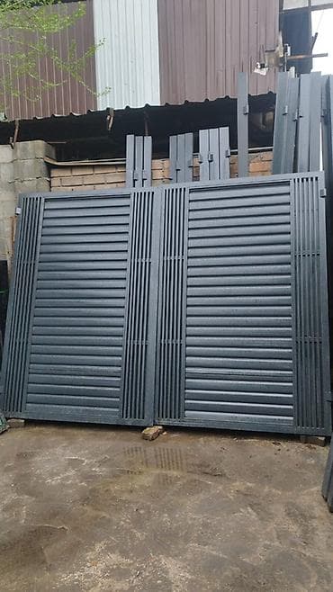 Распашные ворота: Металлические ворота и калитки под заказ - Изготовление распашных и — 6