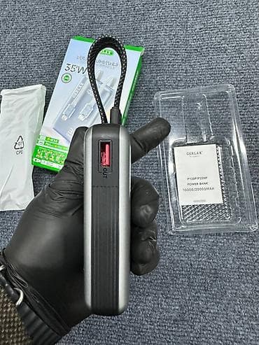 Аксессуары для мобильных телефонов: Компактный и мощный пауэрбанк GERLAX на 10 000 mAh с быстрой зарядкой — 6