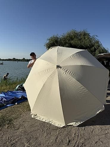 Все для дома и сада: Пляжный зонт большого диаметра - Тип: складной пляжный зонт - Диаметр — 2
