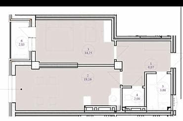 прод дом бишкек: 2 бөлмө, 50 м², Элитка, 2 кабат, Даяр ПСО (өзү оңдоп түзөтүп бүтүү үчүн) — 2
