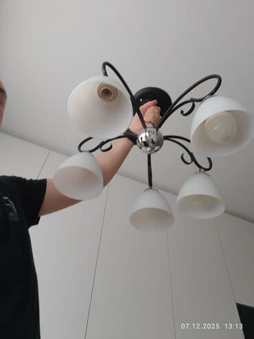 люстр бра светильников: Потолочная люстра на 5 плафонов - Тип: потолочный светильник — 2