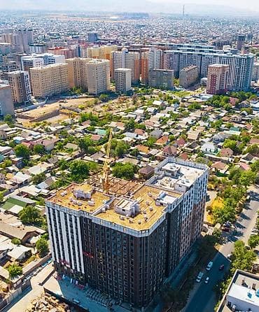 квартиры айни: 2 комнаты, 88 м², Элитка, 7 этаж, Готовая ПСО (под самоотделку) — 2