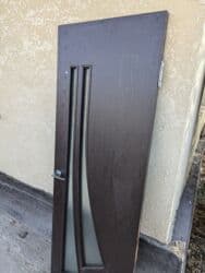 входные двери деревянные: Жабык ички эшик, Ламинат, түсү - Күрөң — 2