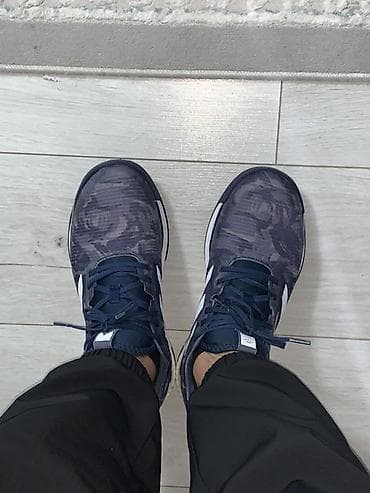 ботинка мужской: Мужские кроссовки, 41, Adidas, Б/у, цвет - Синий, Платная доставка — 3