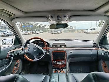 мерс с500: Mercedes-Benz S-Class: 2004 г., 5 л, Автомат, Бензин, Бус — 7