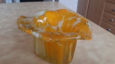 ваза бокал: Продаю вазы сов.пр-во, цвет.стекло, без дефектов,цена каждой по 450с — 6