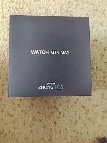 jginyue am4 titanium: Смарт‑часы WATCH GT4 MAX (ZHONGK OS, 240 MHz), цвет: черный — 2