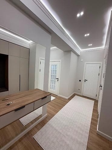 Недвижимость: 2 комнаты, 73 м², Асанбай мкр Элитка, 11 этаж, Евроремонт — 10