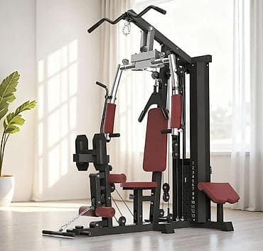 Силовой тренажер, Для груди, Для ног, Для плеч, Новый, Самовывоз at lalafo.kg Силовой тренажер, Для груди, Для ног, Для плеч, Новый, Самовывоз