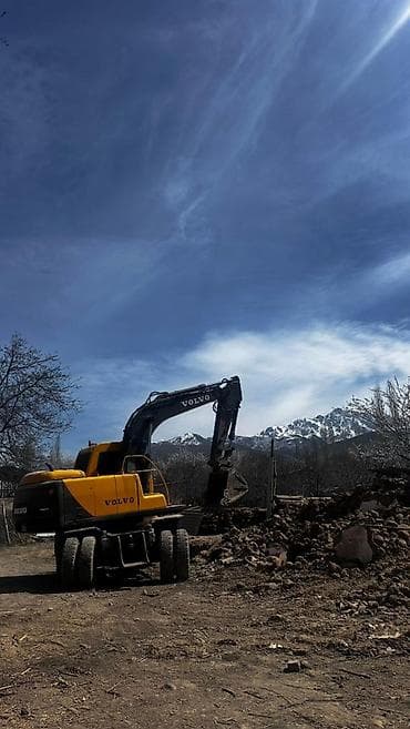 цилиндр экскаватор: Экскаватор, Volvo, Колесный — 3