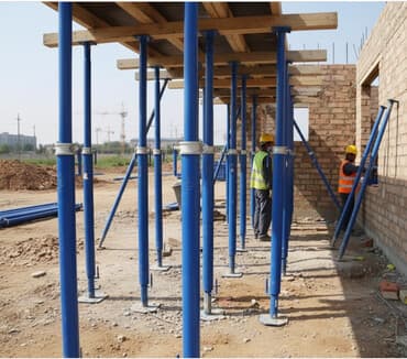 контейнер аренда: Аренда телескопических стоек Регулируемые винтовые домкраты/стойки — 1