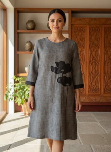 в хорошем состоянии платье: Платье ESTA LINE - Размер по бирке: EU 36 (US 4, UK 8) - Прямой — 1