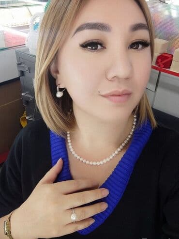 набор пандора: Серебряный Набор+ Бусы Жемчуг Серебро 925 пробы Размеры имеются — 2