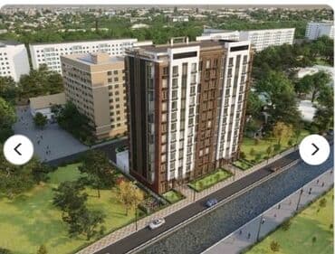 сдаю квартиру в 6 микрорайоне: 2 комнаты, 70 м², Элитка, 6 этаж, ПСО (под самоотделку) — 3