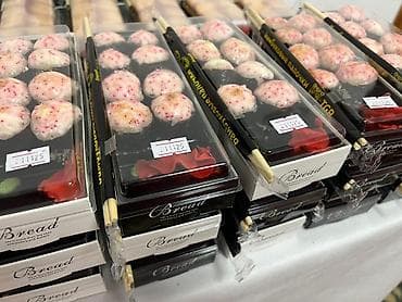 Идиш-аяк: Тамак-аш контейнери, түсү - Кара — 6