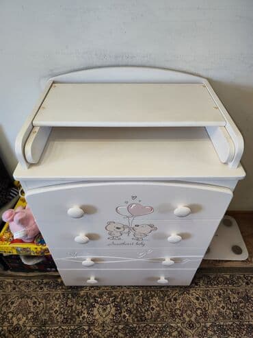 одно спальное кровать: Детская кровать, до 3 лет, три положения ложа, ящик для хранения — 5