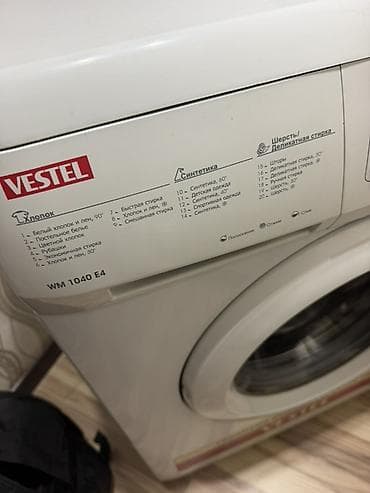 Техника жана электроника: Стиральная машина Vestel WM 1040 E4, фронтальная загрузка. ‼️НА — 2