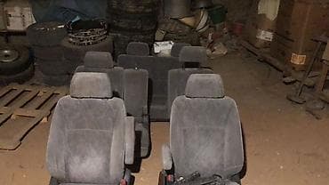 обшивка на камаз: Комплект сидений, Велюр, Honda 2001 г., Б/у, Оригинал, Япония — 3
