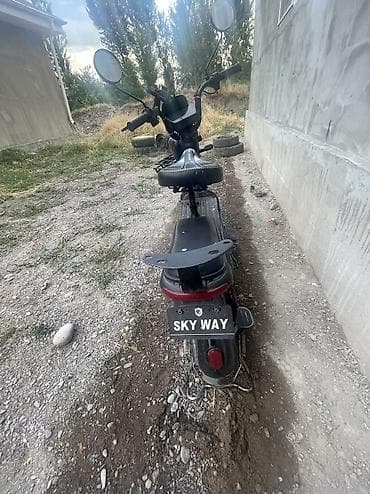 Унаа: Электроскутер Sky Way - Компактный городской электроскутер с широкой — 3