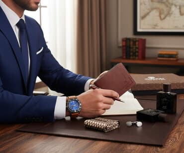 срочно продаю в связи с переездом: Подарочный набор для мужчин JESOU Collection в подарочной коробке — 1