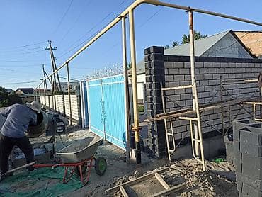 Кладка пескоблока Гарантия, Бесплатная консультация, Монтаж Больше 6 лет опыта at lalafo.kg Кладка пескоблока Гарантия, Бесплатная консультация, Монтаж Больше 6 лет опыта