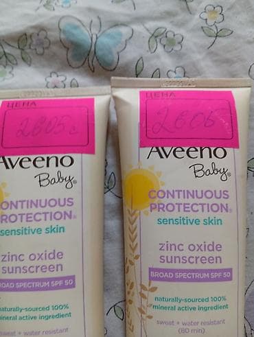 your sun: Aveeno Baby Continuous Protection Sensitive Skin — минеральный — 2