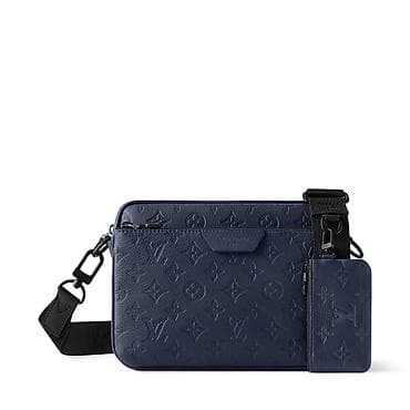 клач: Классическая сумка, Louis Vuitton, Материал: Натуральная кожа, Регулируемый ремень, Мужские — 5