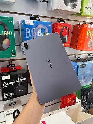 pad 5 pro: Планшет, Huawei, память 128 ГБ, 10" - 11", Wi-Fi, Классический цвет - Серый — 1