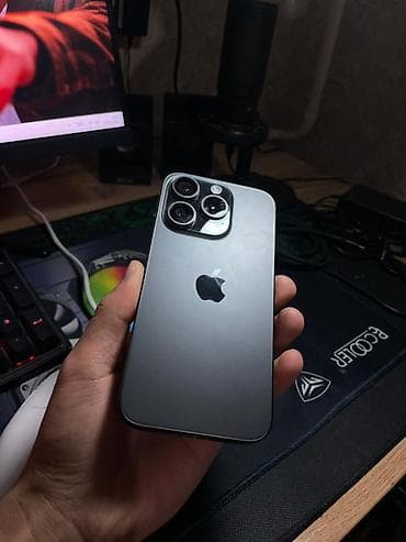 айфон 13 п: IPhone 15 Pro, Б/у, 128 ГБ, Black Titanium — 1