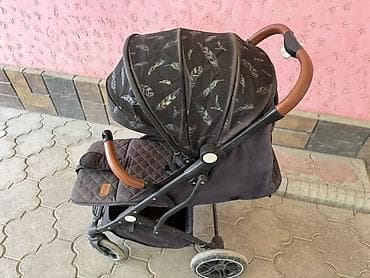 Коляски: Коляска, Другой бренд, цвет - Черный, Б/у, Самовывоз, Платная доставка — 4
