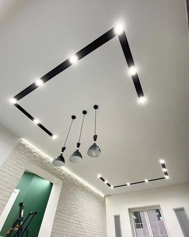 требуются монтажники натяжных потолков: Натяжной потолок 3D потолки, Глянцевое, Матовое Бесплатная консультация, Бесплатный замер, Монтаж — 2