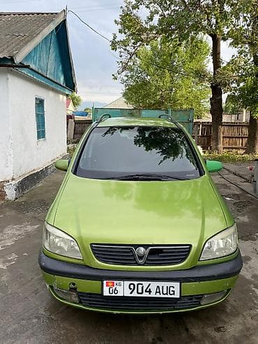 Opel Zafira: 2000 г., 1.8 л, Кол менен иштөөчү, Бензин, Вэн/Минивэн lalafo.kg да Opel Zafira: 2000 г., 1.8 л, Кол менен иштөөчү, Бензин, Вэн/Минивэн