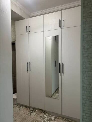 открытый шкаф: Шкаф для одежды, Прямой, МДФ — 3
