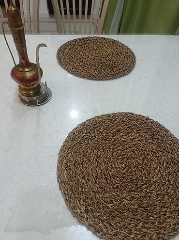 Продаю персоналки Икея, из натуральной соломы, экологичные, стильные и