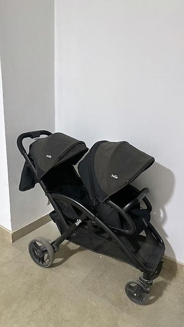 Коляскалар: Коляска для двойни/погодок Joie (двойная, расположение сидений друг за — 1